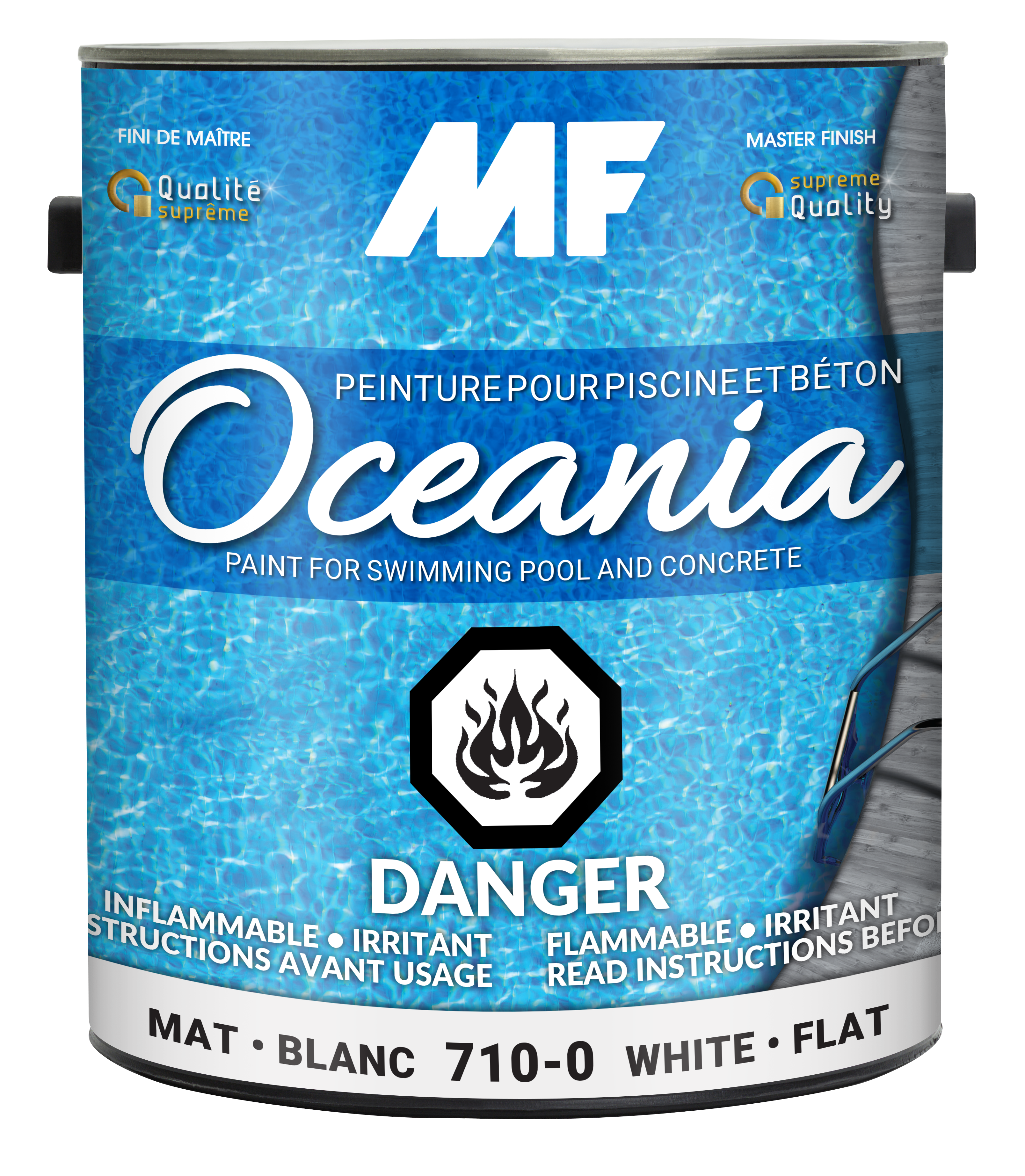 Concrete swimming pool paint | MF Paints