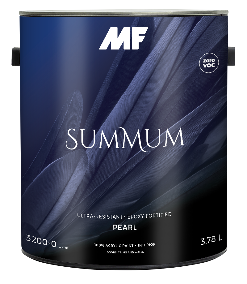 Summum 3200pearl zero VOC indoor paint MF Paints