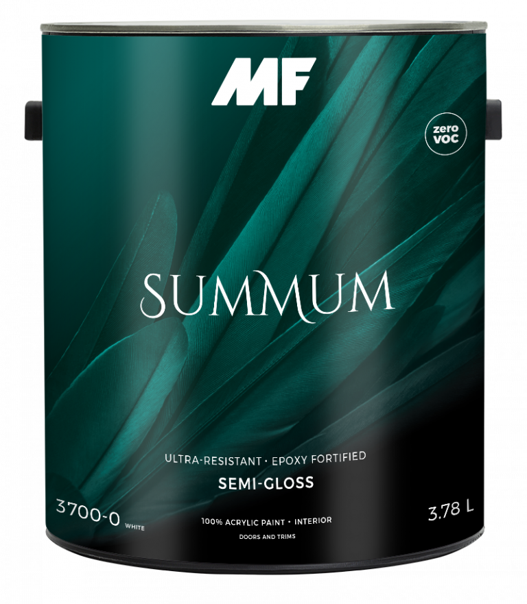 Summum 3700 semigloss zero VOC paint MF Paints