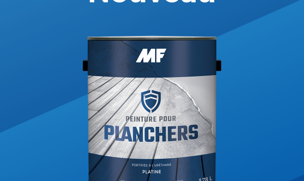 Nouveau chez Peintures MF: Peinture pour planchers 